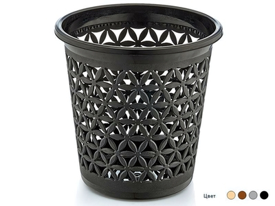 Корзина для бумаг, цвет микс