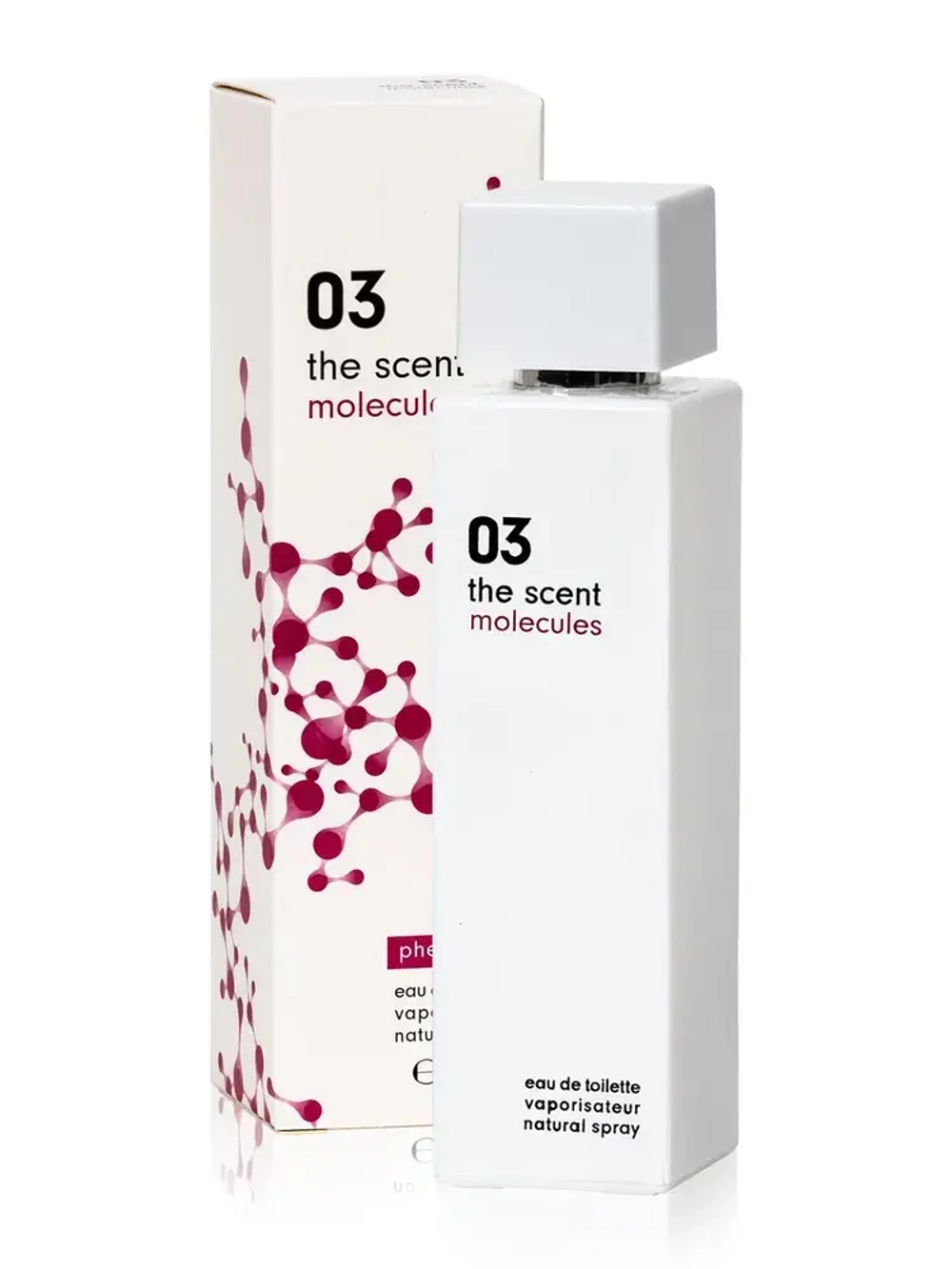 Туалетная вода для женщин "MOLECULES THE SCENT #03" (с феромонами) 100мл Россия
