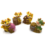 Фигурка «Дракоша с богатством» 9,5*8,5*7 см, микс