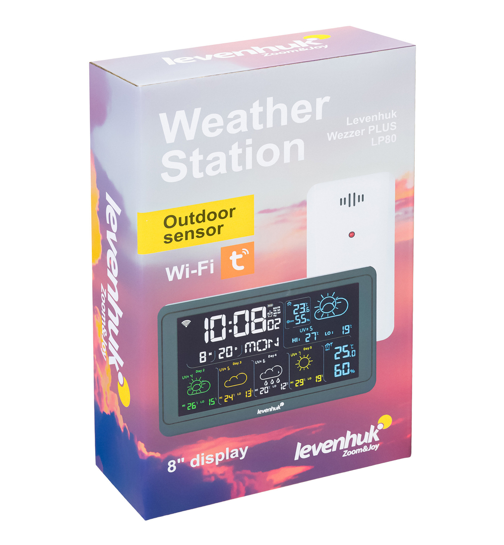 Метеостанция Levenhuk Wezzer PLUS LP80