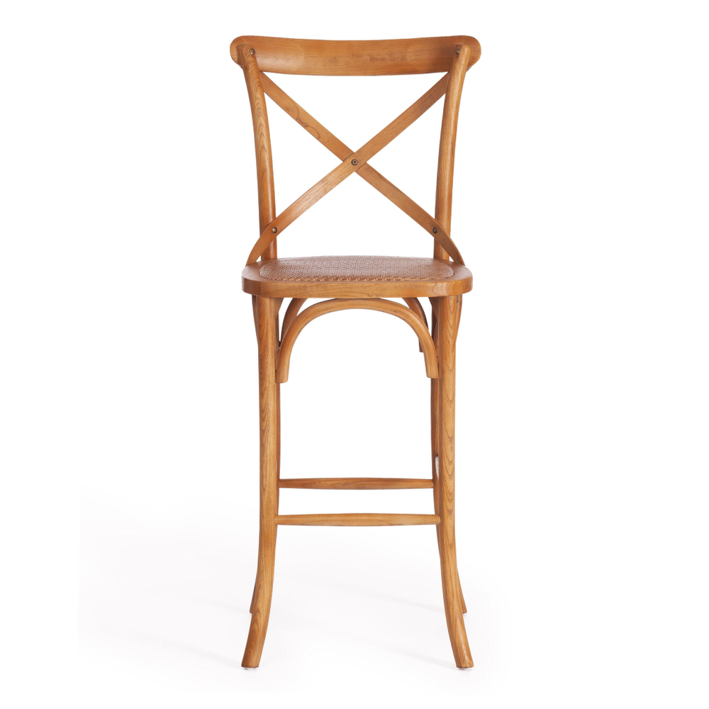 Стул CROSS BAR (mod.CE6002) дерево вяз, 49.5*52.5*117, Груша (№3)