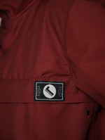 Анорак мужской без утеплителя бордовый Город Горький