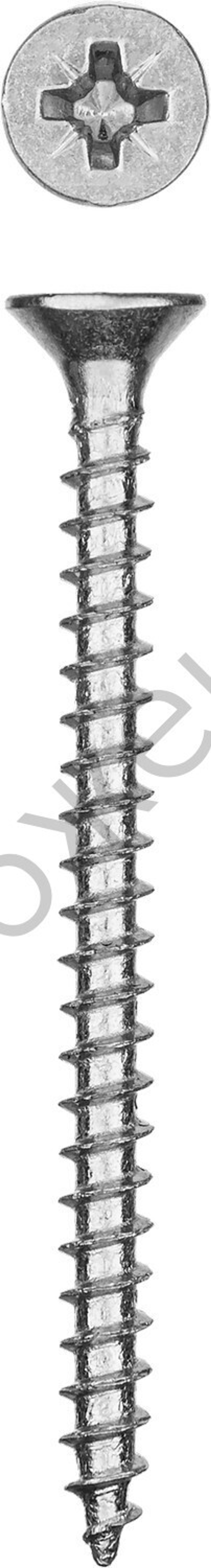 ЗУБР СУ-Б 60 x 4.5 мм, белый цинк, универсальный саморез, 1700 шт (300370-45-060)