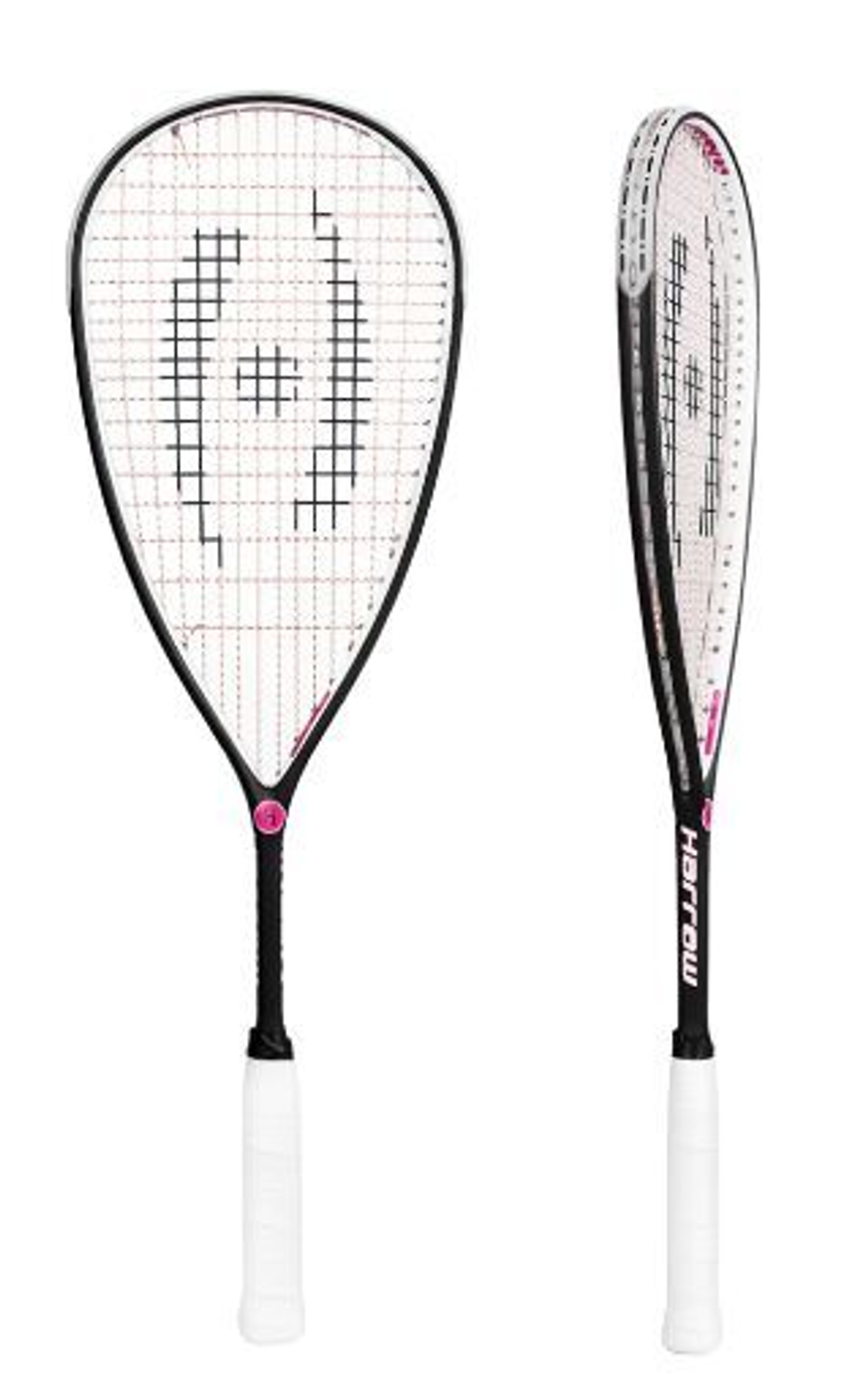 Harrow Meta 115 NEW, Squash Racket, Navy/White/Pink