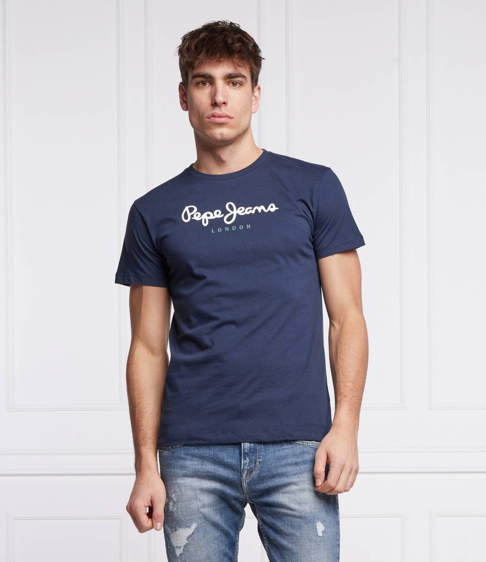 Футболка Pepe Jeans London - темно-синий(PM508208)