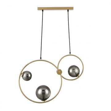 Подвес 3*G9 8036/3 шампань/дымчатый Moderni Ornato Lumion