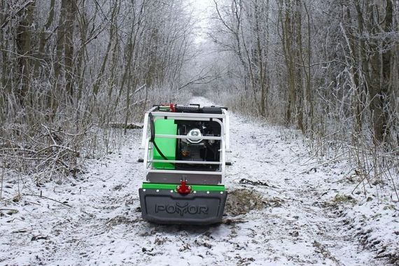 Мотобуксировщик POMOR X-500 15 л.с.