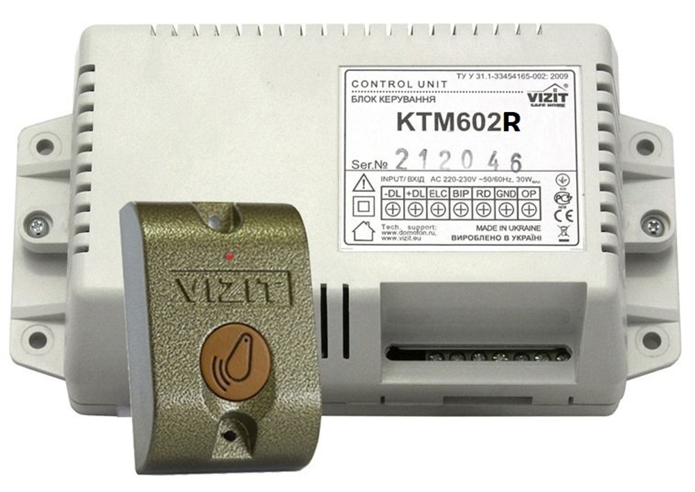 Контроллер  VIZIT VIZIT-КТМ602R