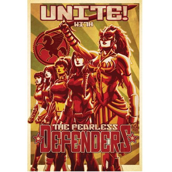 Комикс Бесстрашные защитницы. Девы погибели