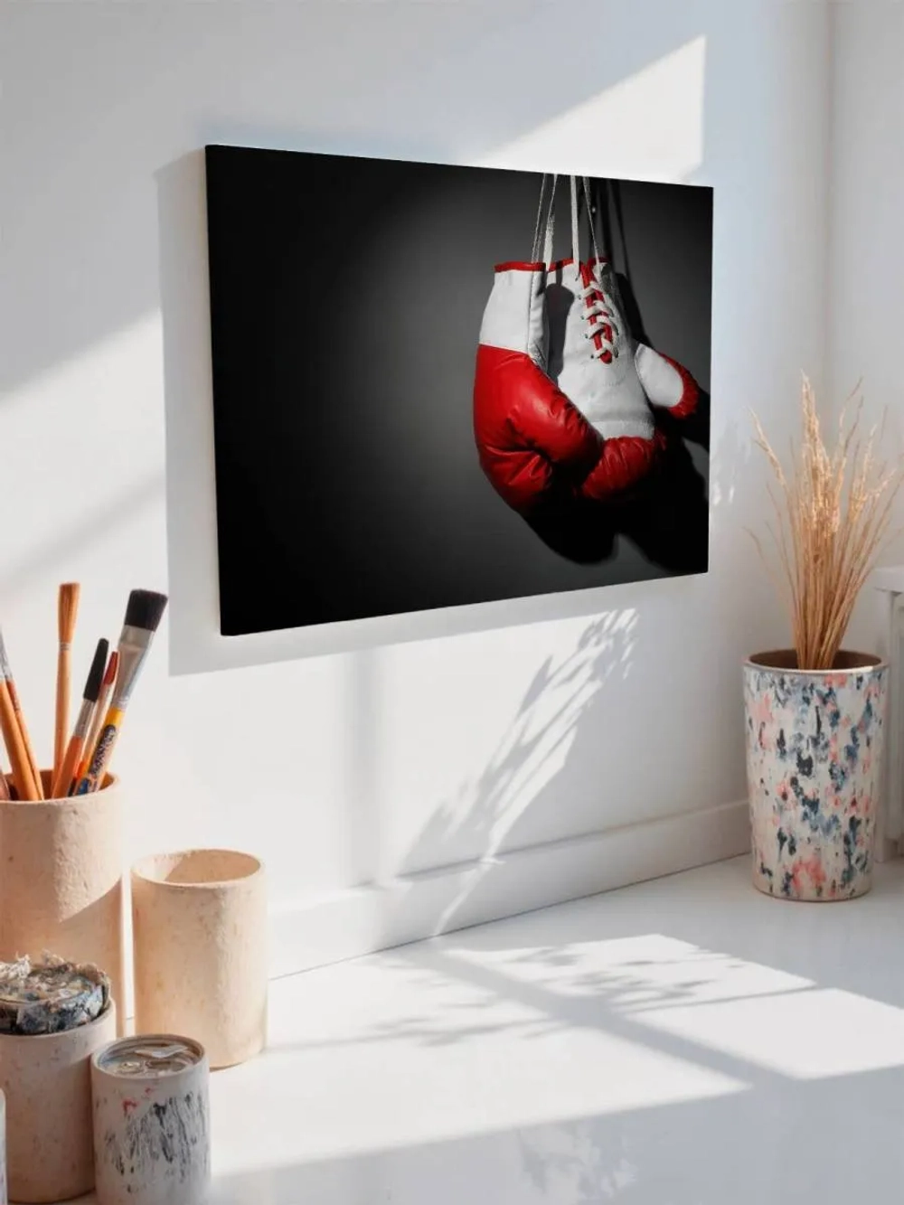 Картина на стену 40 X 50 Боксерские перчатки