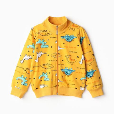 Толстовка для мальчика, цвет горчичный, р. 92 9929055 (BONITO)