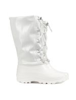 Сапоги женские зимние «Афродита» Д409 (Белый/ Жемчужный/Черный)