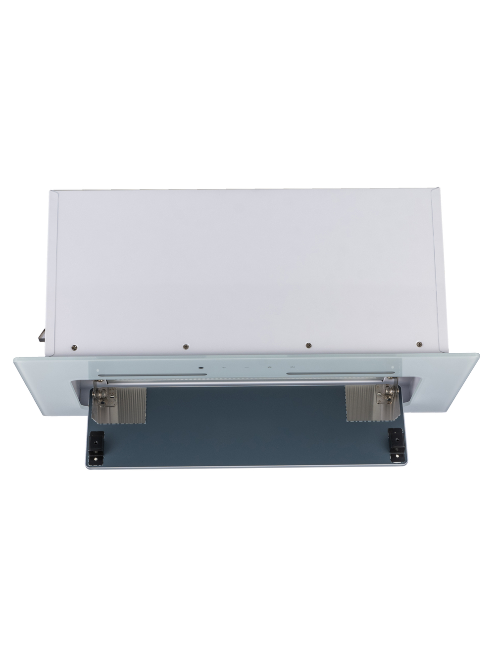 Вытяжка встраиваемая MACBI M-Box-G 60R WHITE белое стекло 850 м3/ч +ПДУ