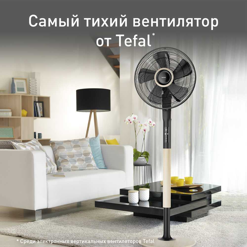 Напольный вентилятор Tefal Turbo Silence Extreme + VF5880F0