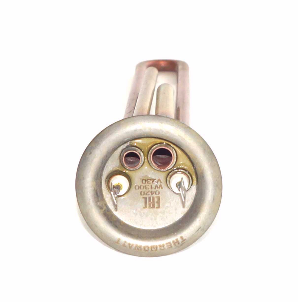 ТЭН для водонагревателя THERMEX, GARANTERM, POLARIS, ELECTROLUX 1,3 кВт (1300W / 1300Вт) RF, L320, флянец 64мм., резьба анода 4мм.