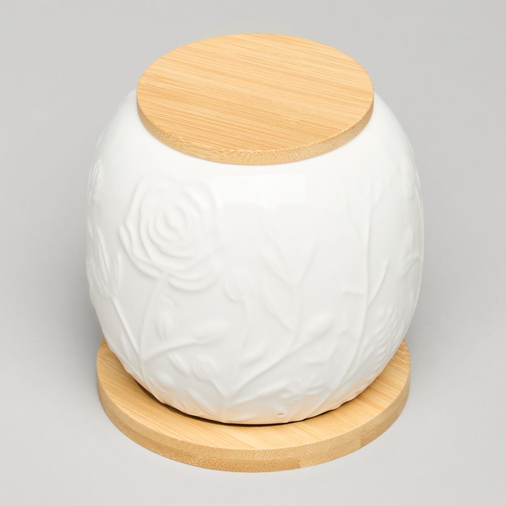 БАНКА LEFARD "MEADOW" С ДЕР.КРЫШКОЙ НА ДЕР.ПОДСТАВКЕ 10*11,5 СМ 600 МЛ