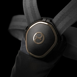 Коляска Cybex Coya Rosegold Frame Cloud G i-Size Magic Black 2 в 1 Sepia Black с дождевиком и бампером