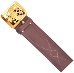 Ремень поясной "Патриот" 50мми коричневый