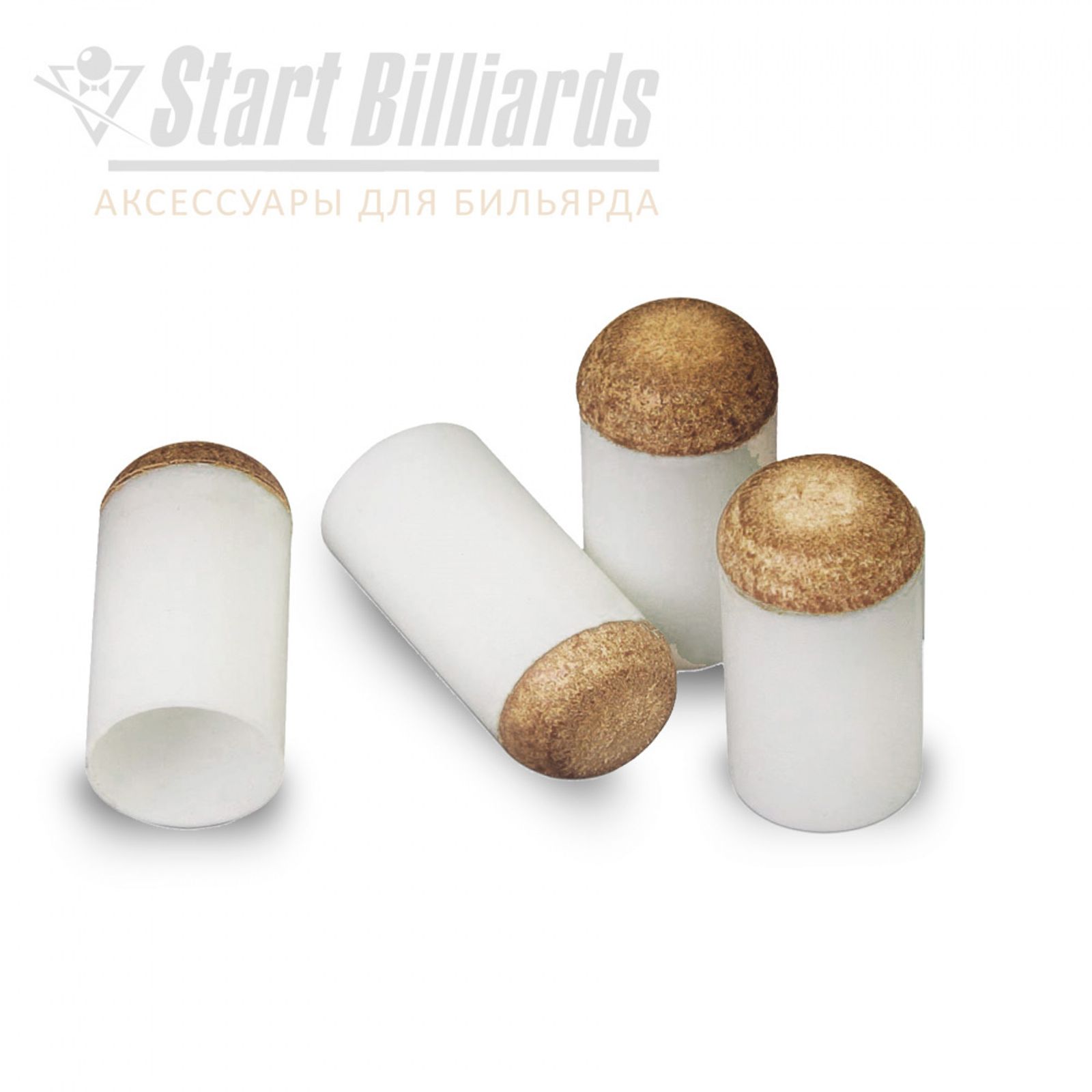 Колпачок для кия Push-On-Tips 13мм Startbilliards SB061 (100 шт) фото №1