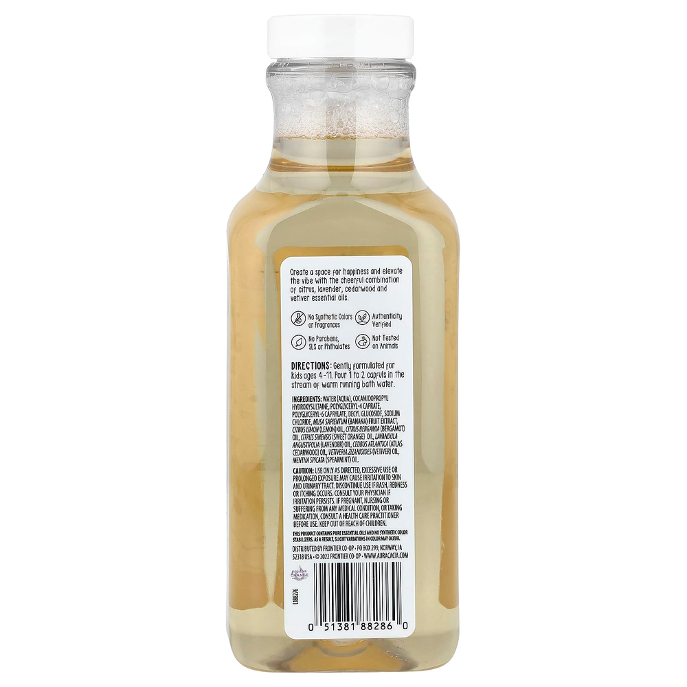 Aura Cacia, Kids, бодрящая пенная ванна, 384 мл (13 жидк. унц.)