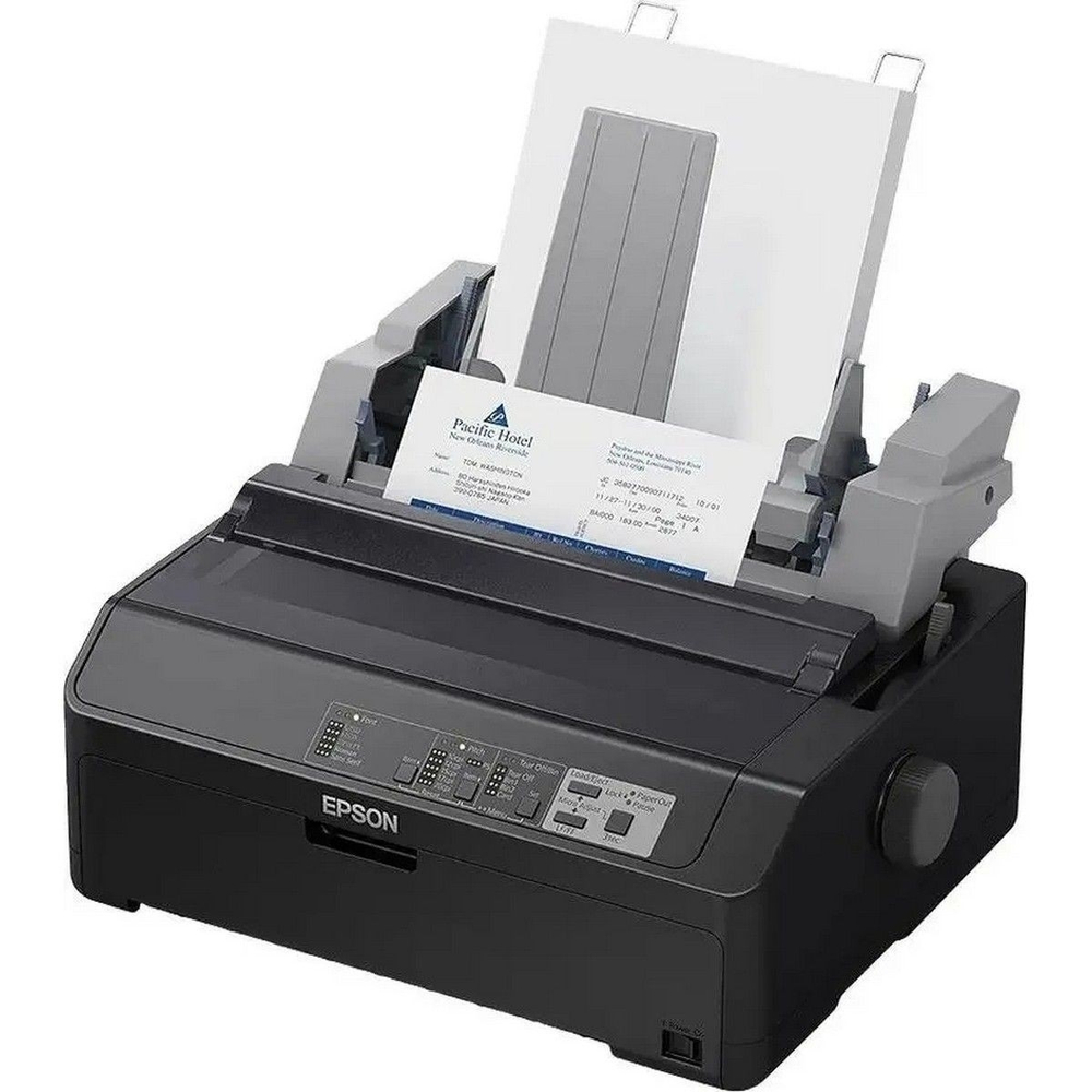 Принтер Принтер матричный Epson FX-890II черно-белая печать, A4, цвет черный [c11cf37402]