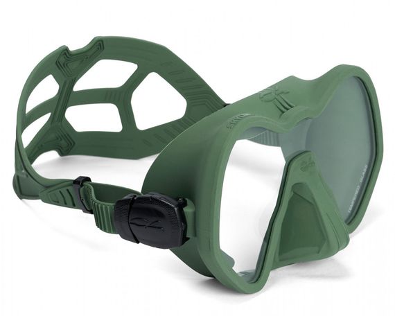 Маска C4 Carbon Skyline Antifog green