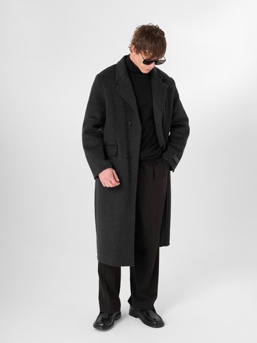 Графитовое шерстяное пальто HEATHEN