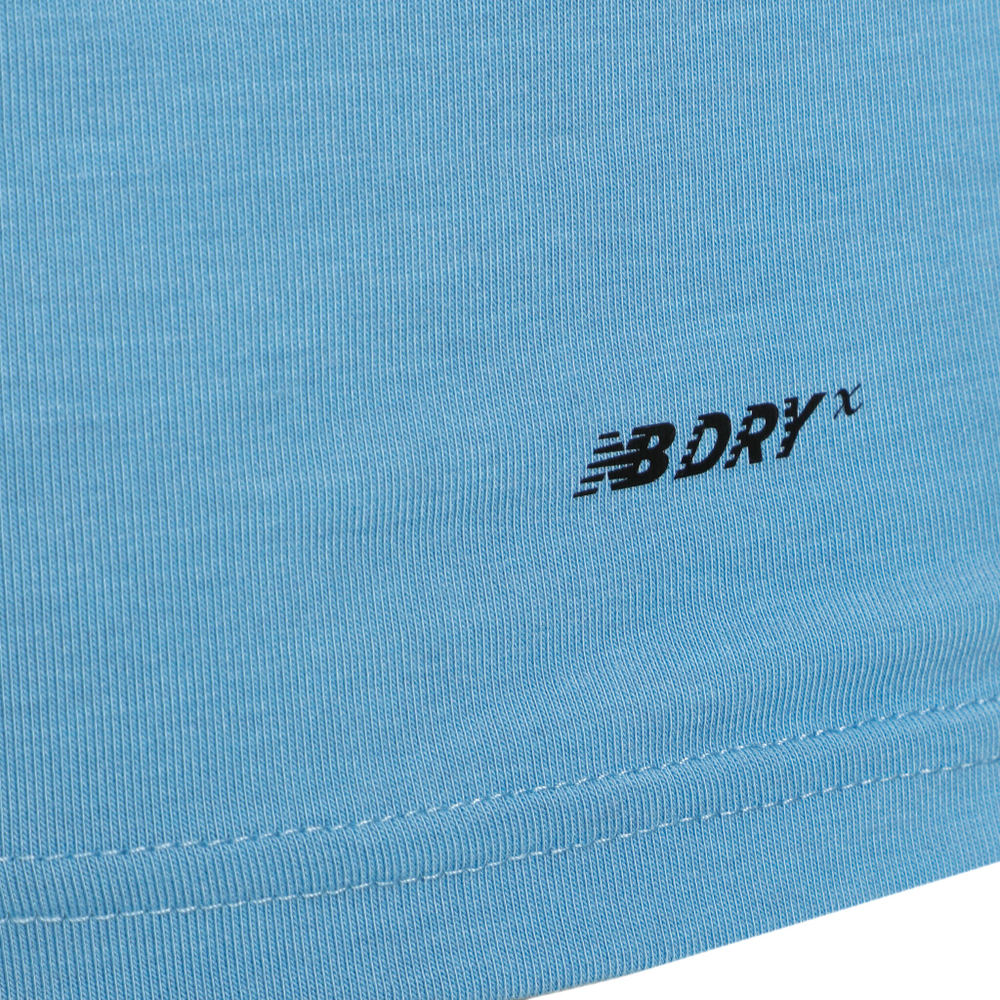 Мужское теннисное поло New Balance R.W.Tech Dri Release T-Shirt Men - Blue