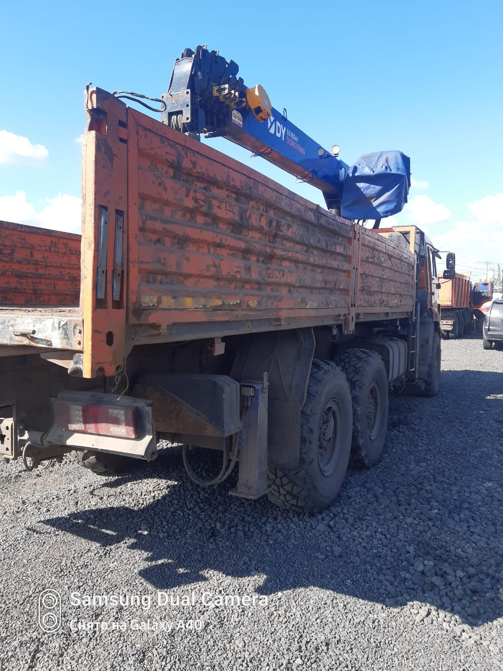 Агропромсервис 4382* на шасси КамАЗ 43118 6x6 Бортовой с КМУ 438240-02 (Дизельный, 11,8 л, 300 л.с.,