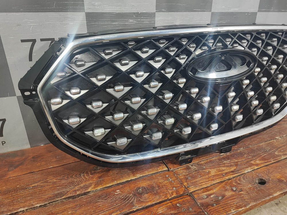 Решетка радиатора Chery Tiggo 8 Pro 21-нв Б/У Оригинал 602001506AA