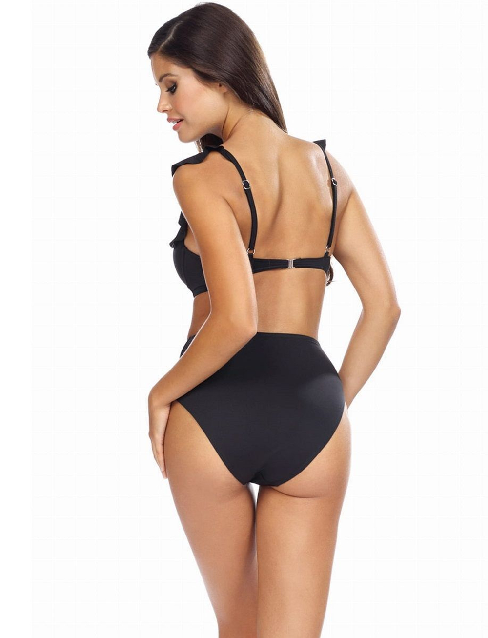 Черный раздельный push-up купальник (Размер: 70B/36) (Цвет: черный)