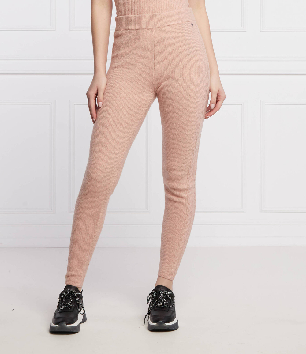 леггинсы sweater GUESS - пудро-розовый(W1BR08 Z2QA0)
