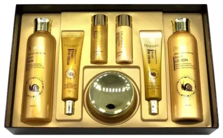 Антивозрастной набор с Муцином улитки DEOPROCE