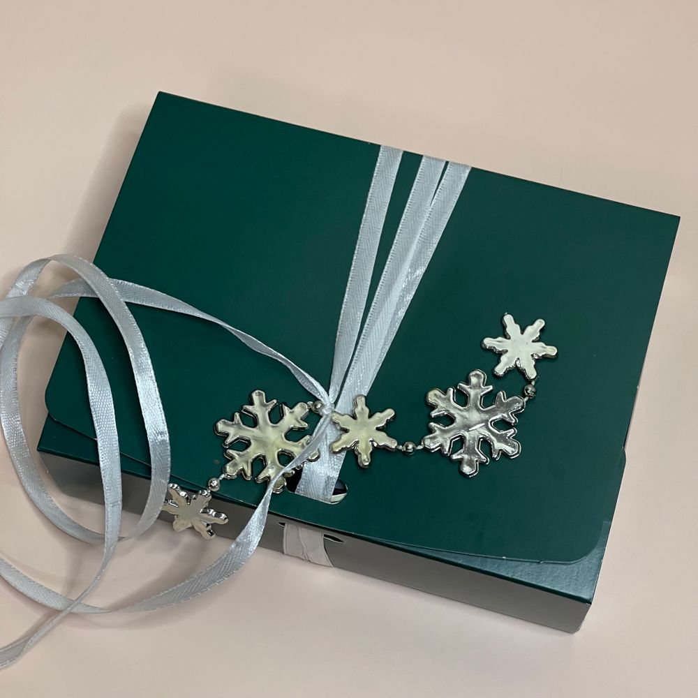 Подарочный набор с двумя свечками