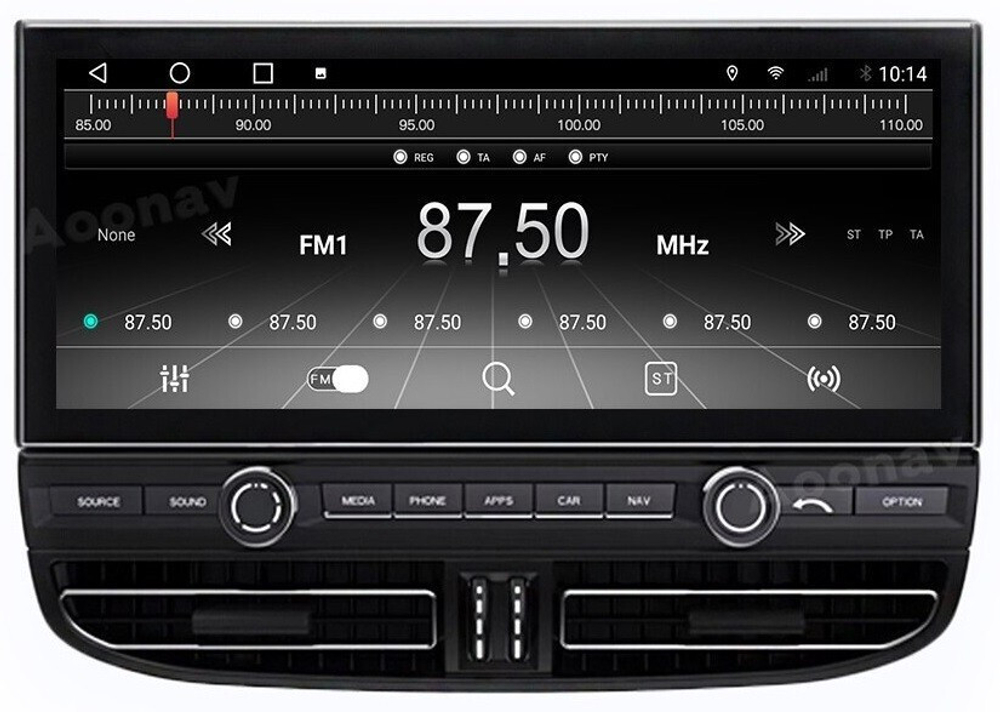 Магнитола Porsche Cayenne 958 2016-2018 (взамен PСM 4.0) - Radiola RDL-Cayenne монитор 12.3" на Android 12, 6Гб+128Гб, CarPlay, 4G SIM-слот