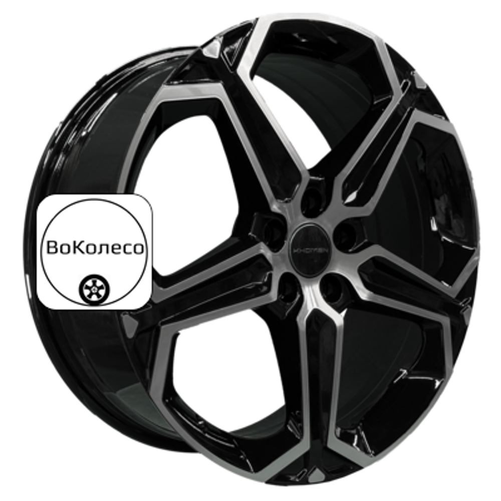 7,5x19/5x114,3 ET51 D67,1 KHW1909 (Kia Sportage / Hyundai Tucson) Black-FP Khomen Wheels