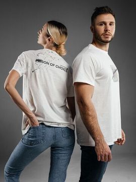 Футболка Prison of choice/DATA collection