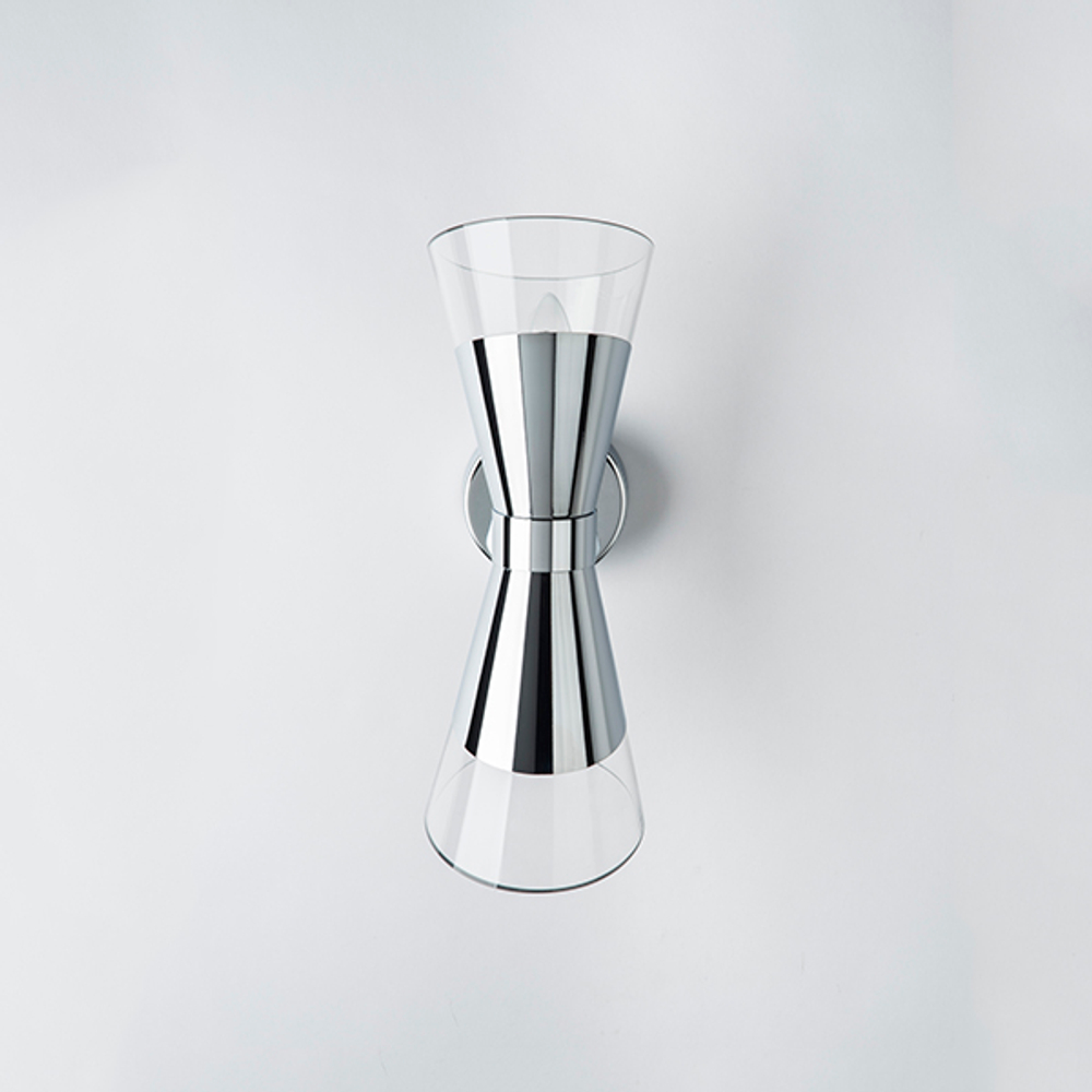 817624 Бра STRATO 2х40W E14 ХРОМ