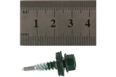 Саморез кровельный Daxmer 5,5х25 RAL 6005