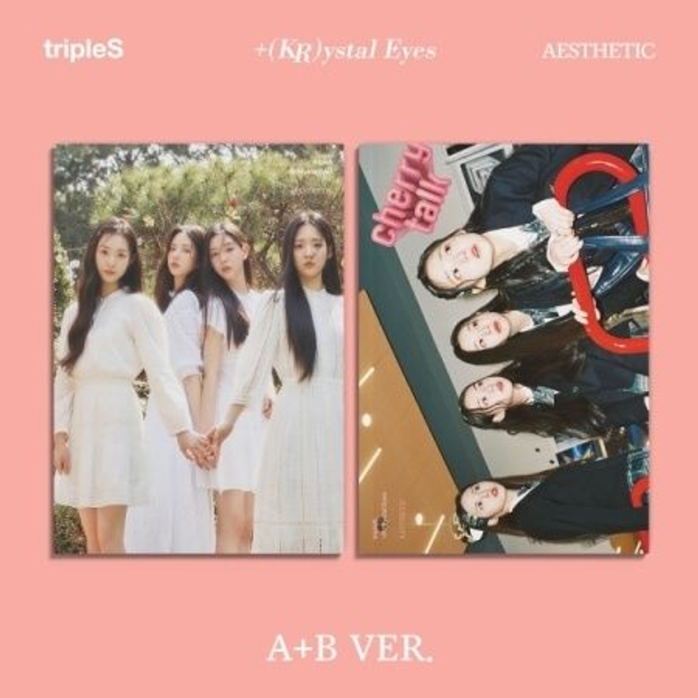 Альбом +(KR)ystal Eyes (tripleS) - AESTHETIC Mini Album RANDOM Version