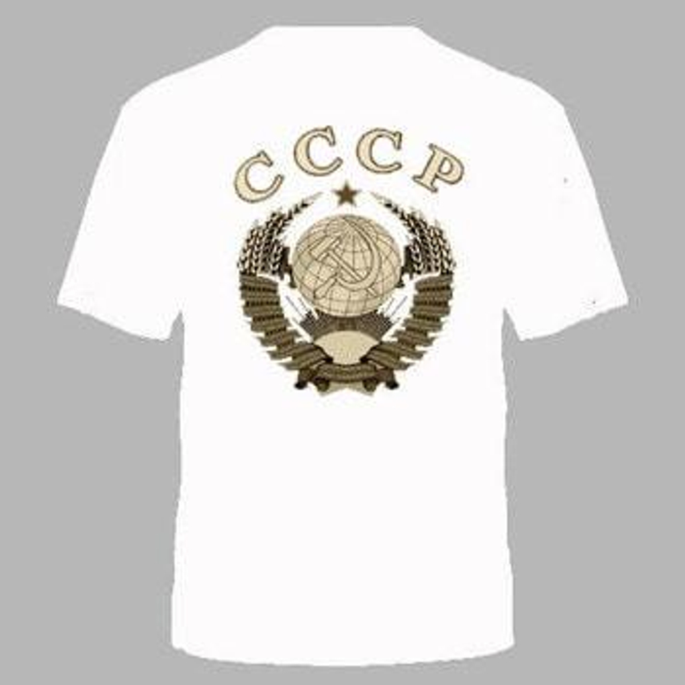 Футболка белая СССР
