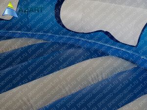 Надувная круглая подушка для родео