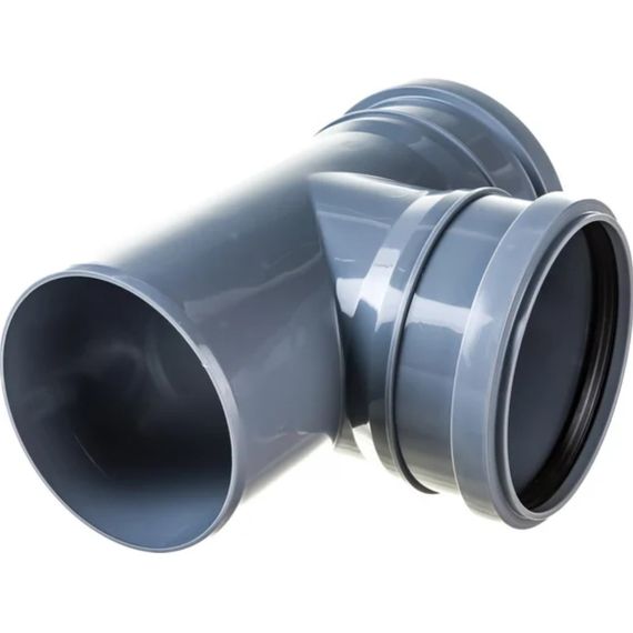 Тройник Политэк Пайп 110х110/87,5гр. ВК (30) купить в Москве и Московской области по низкой цене с доставкой по России — (2) Тройник Политэк Пайп 110х110/87,5гр. ВК (30) — (2)