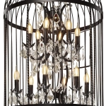 Подвесная люстра Loft It VINTAGE BIRDCAGE LOFT1891/12