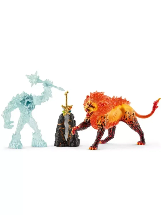 Набор Ледяной монстр против Огненного льва Шляйх  42455