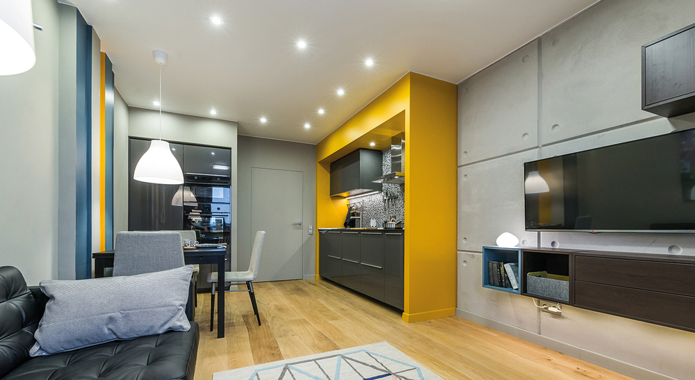 Интерьерные панели Concrete