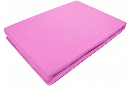 Простынь Nova Сатин 200х200х26 на резинке сиреневая