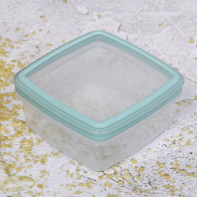 Контейнер пластиковый «Macarons» 500мл 11,6*11,6*5,6см