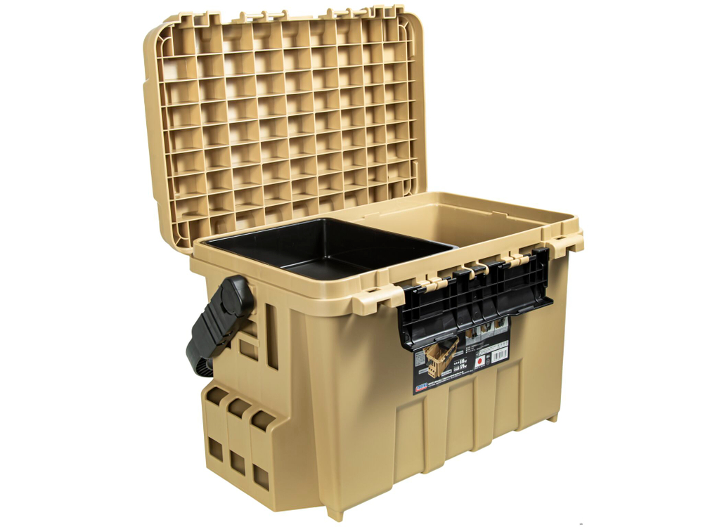 Ящик рыболовный Meiho BUCKET MOUTH BM-9000 Yellow 540x340x350