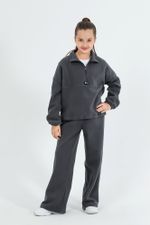 Костюм для девочки Скай-1 Виотекс ГРАФИТОВЫЙ